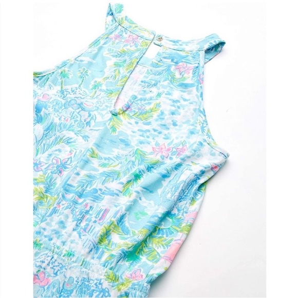 Lilly Pulitzer Girls' Big Mini Pearl Romper - Picture 2 of 5